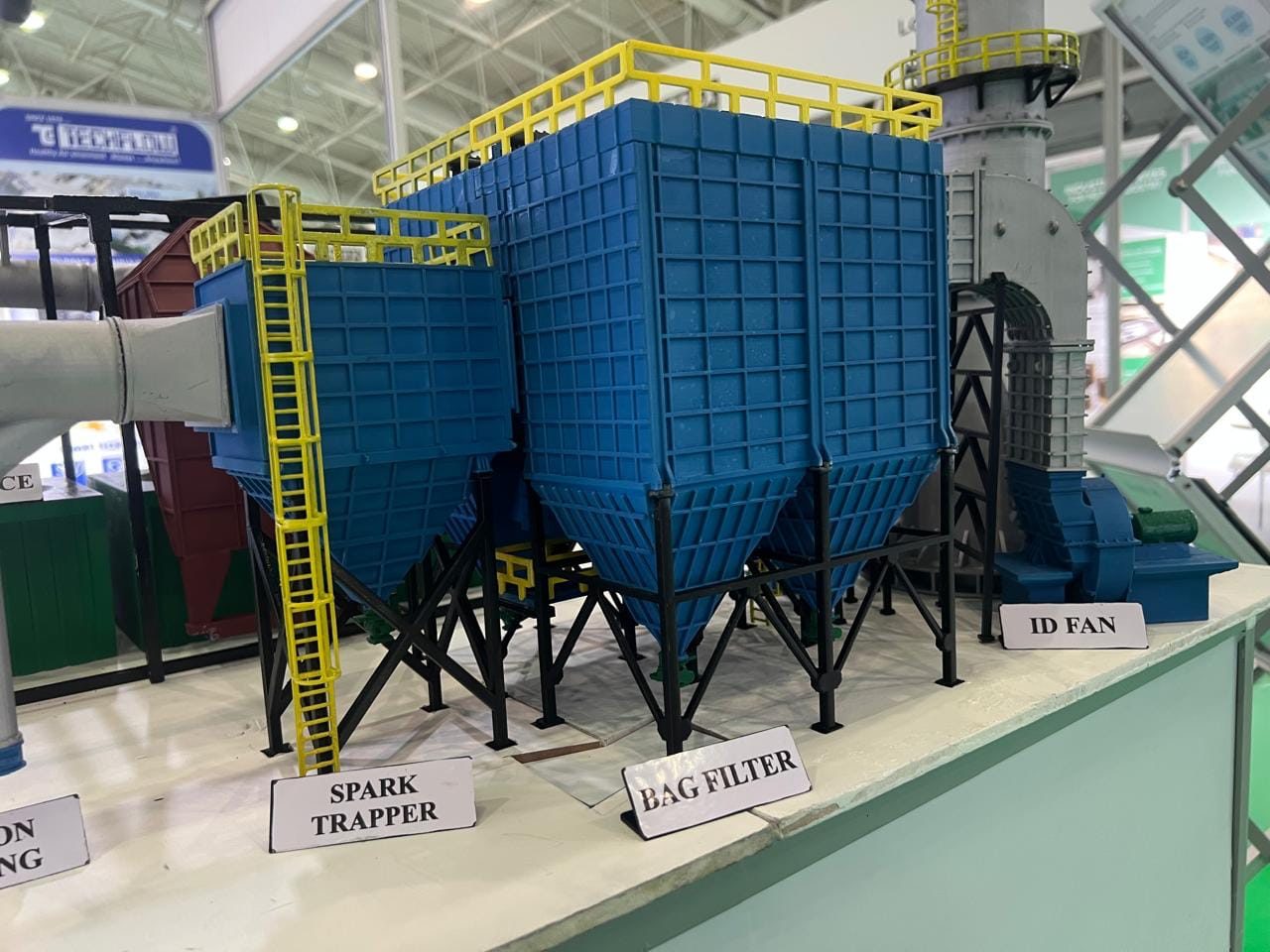 3D Printed Fume Extraction System Model — TECHFLOW